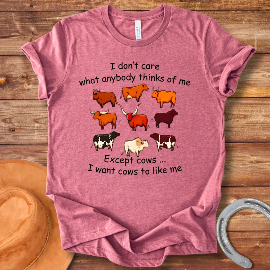 Illustration of various cartoon cows in different colors and patterns.