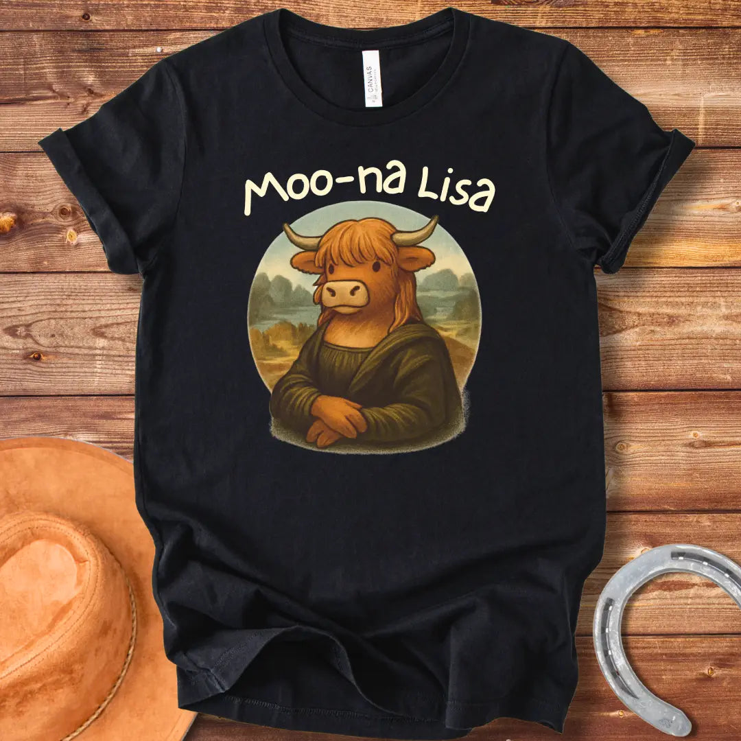 Moo-na Lisa T-Shirt