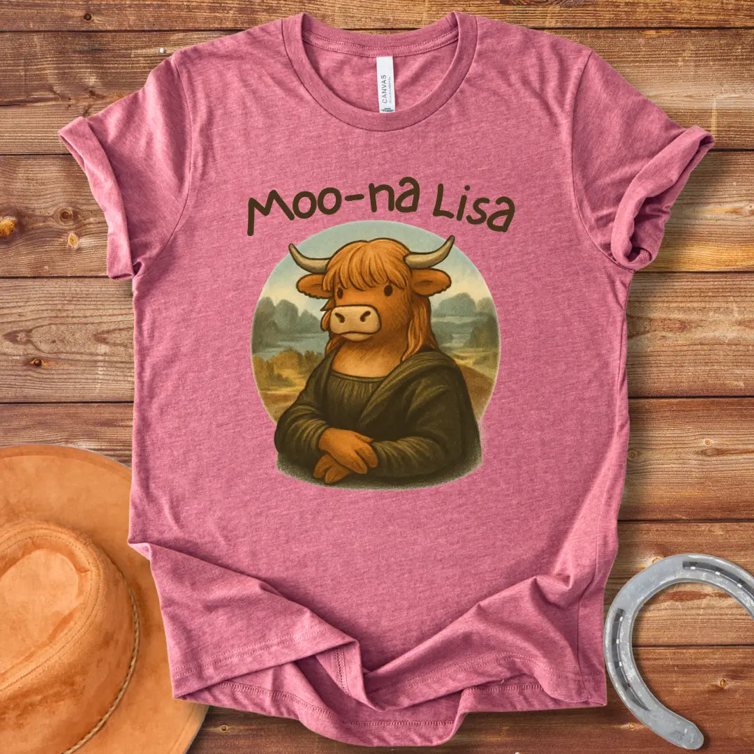 Moo-na Lisa T-Shirt