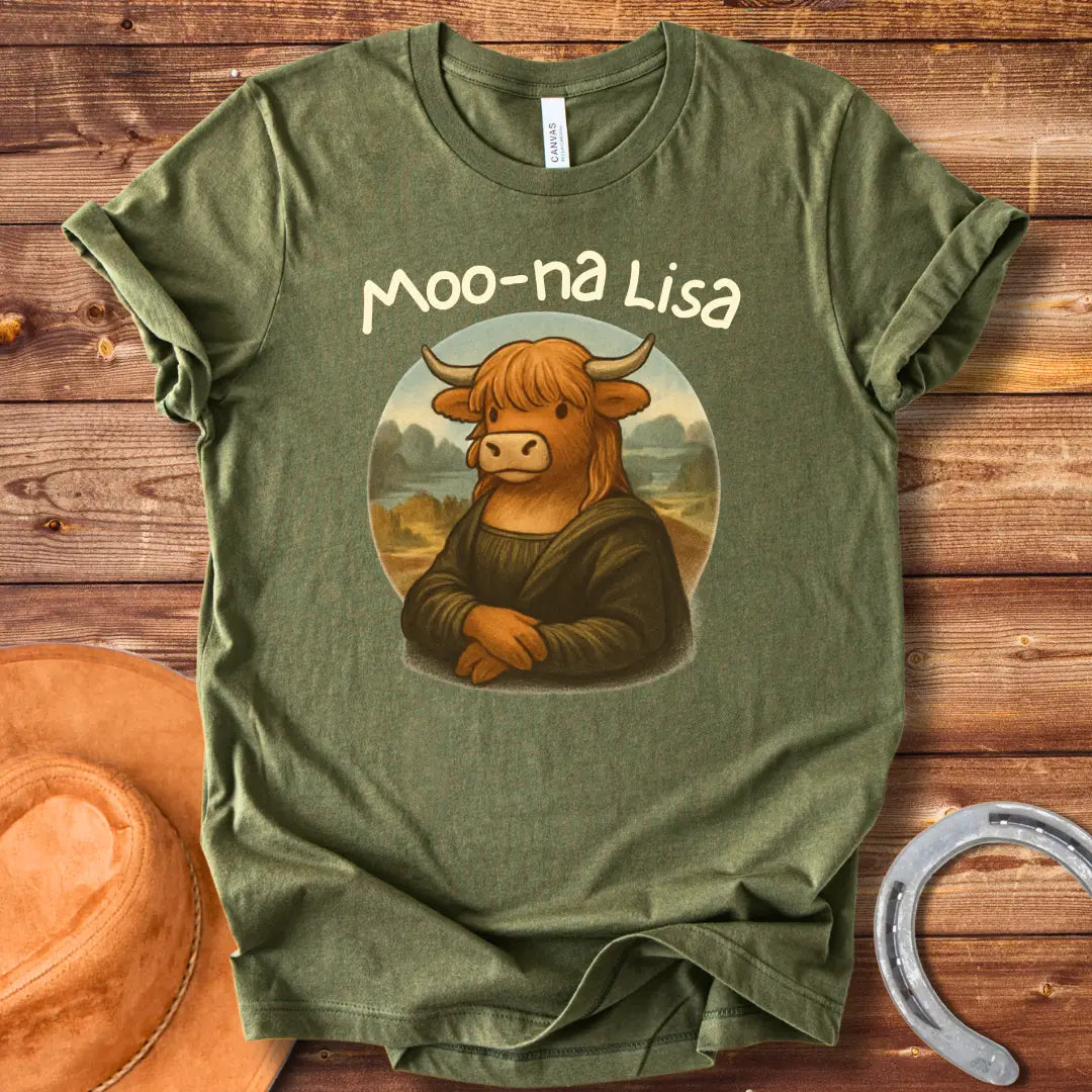Moo-na Lisa T-Shirt
