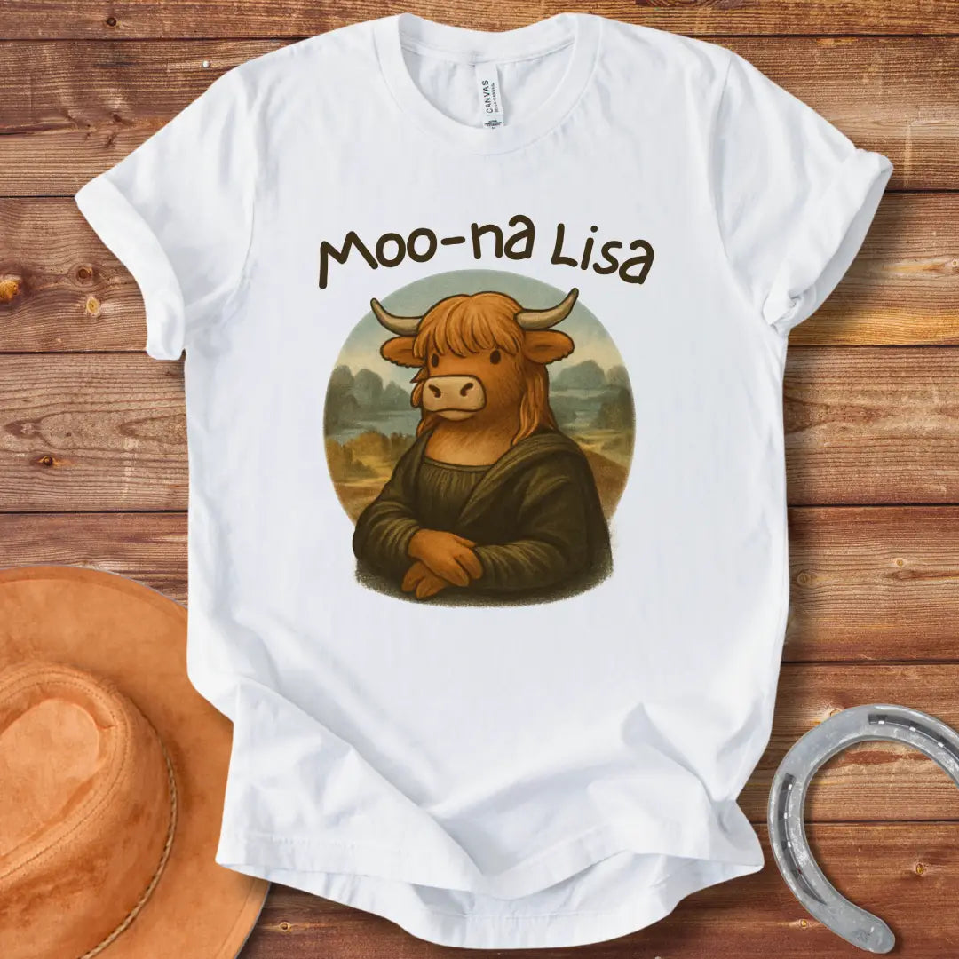 Moo-na Lisa T-Shirt