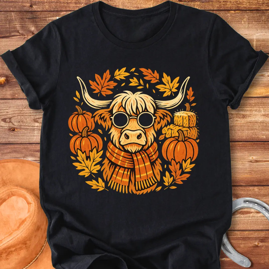 Pumpkin Patch Highland T-Shirt