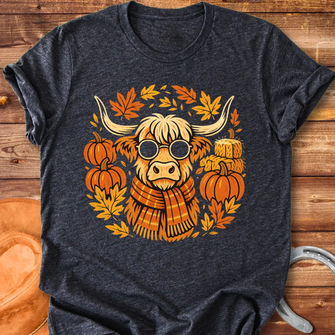 Pumpkin Patch Highland T-Shirt