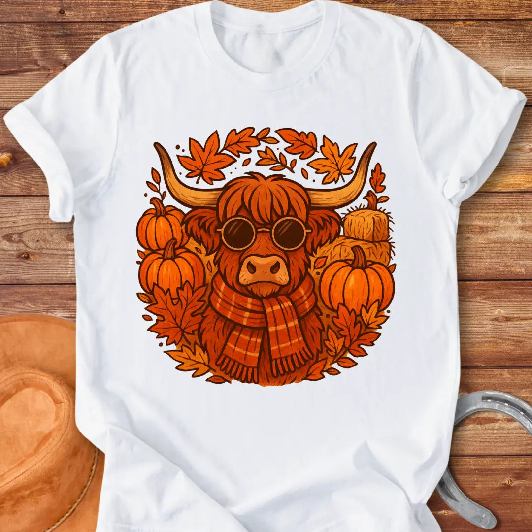 Pumpkin Patch Highland T-Shirt