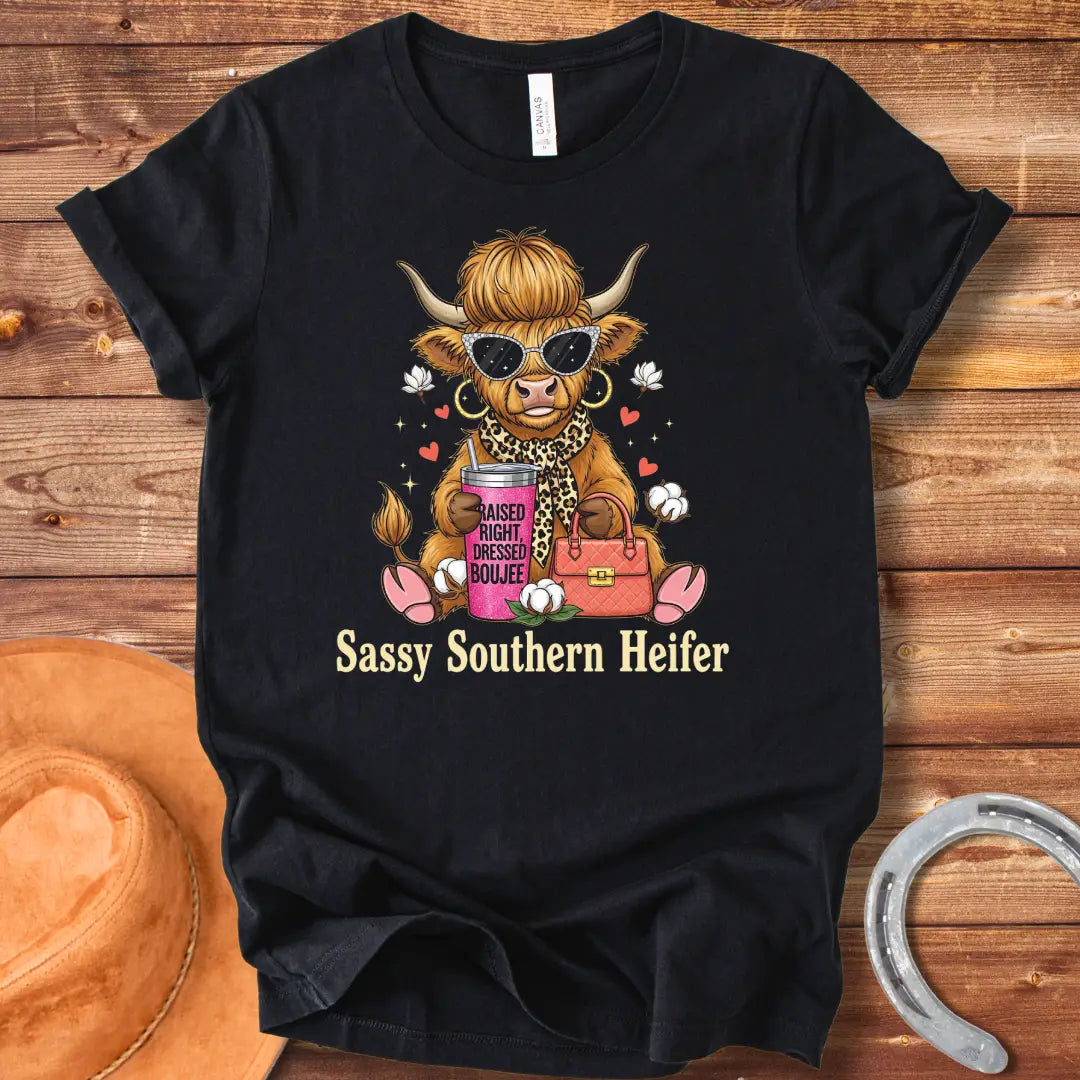 Sassy Southern Heifer T-Shirt