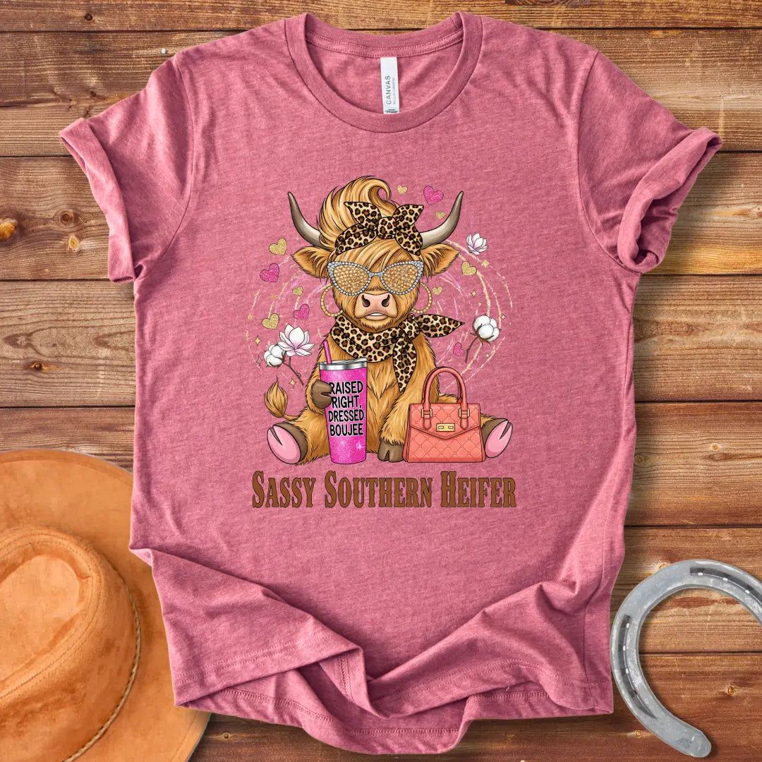 Sassy Southern Heifer T-Shirt