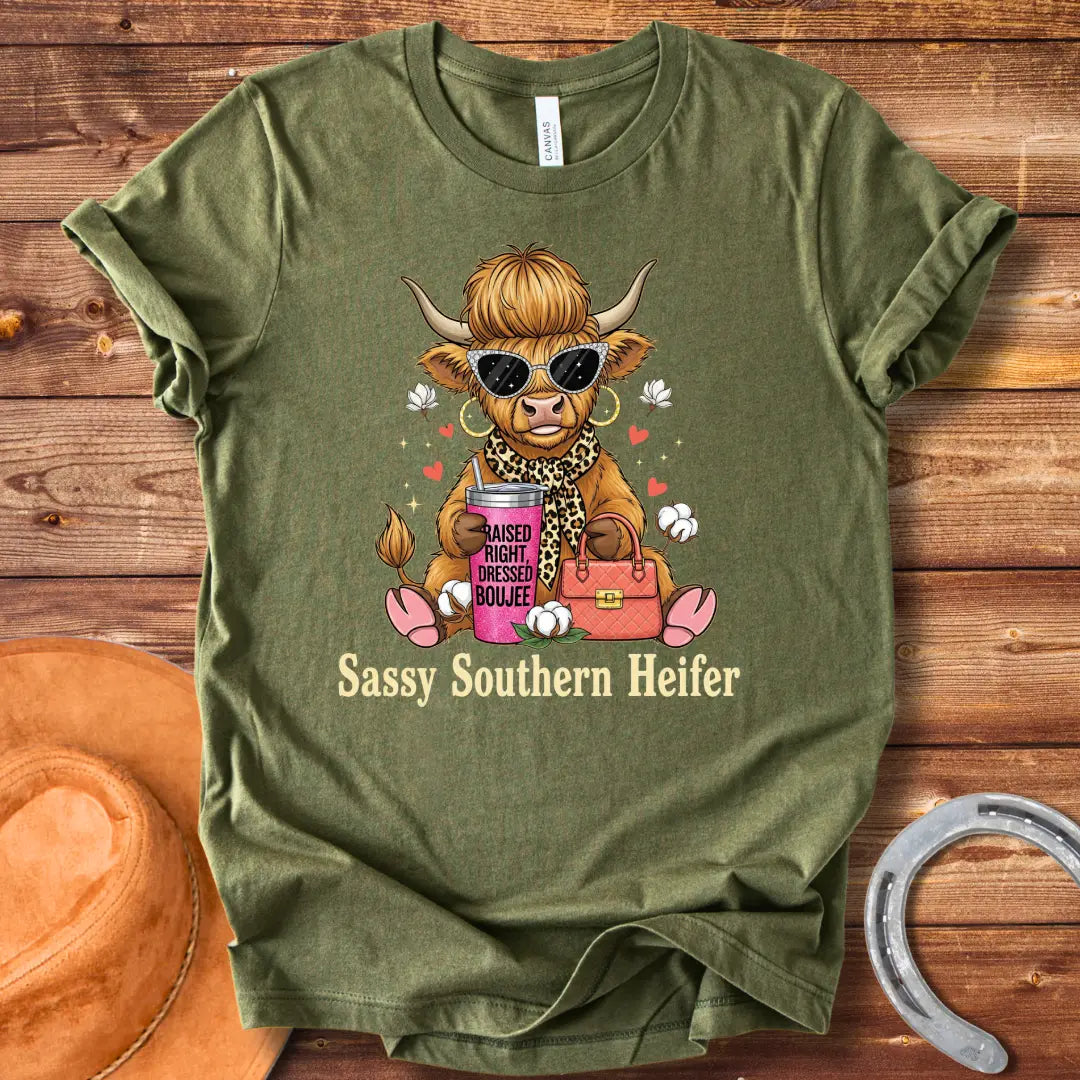 Sassy Southern Heifer T-Shirt