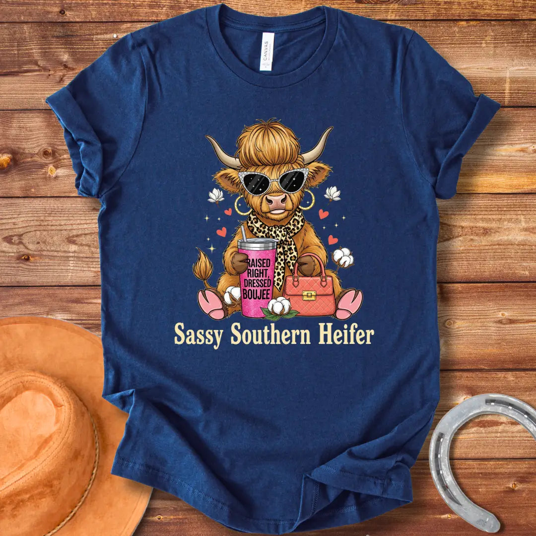 Sassy Southern Heifer T-Shirt