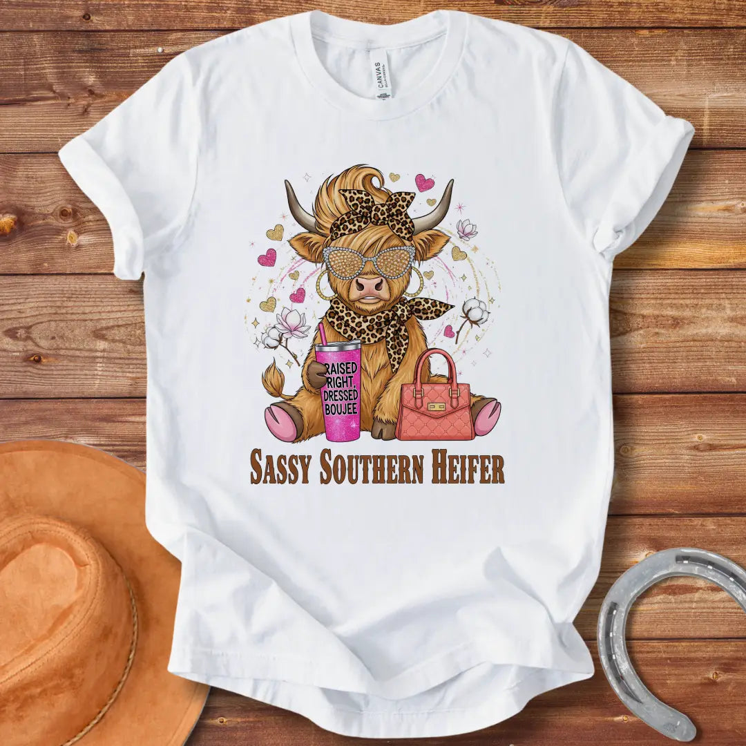 Sassy Southern Heifer T-Shirt