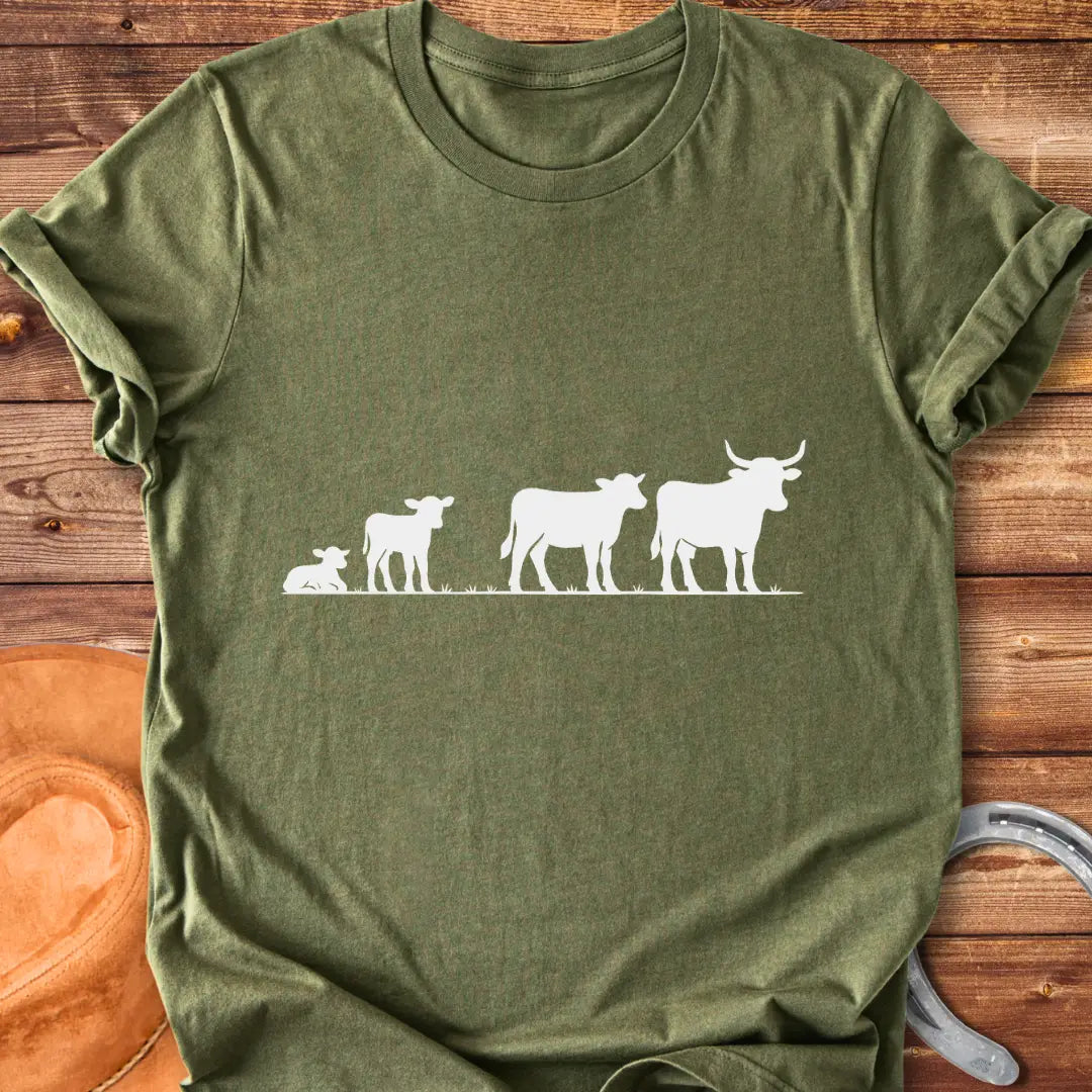 The Cow Evolution T-Shirt