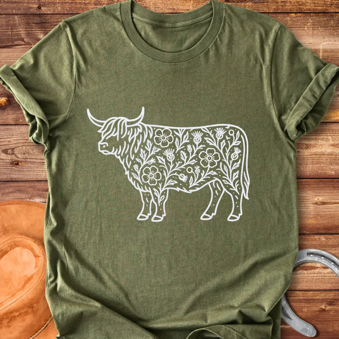 Wild Rose Highland T-Shirt