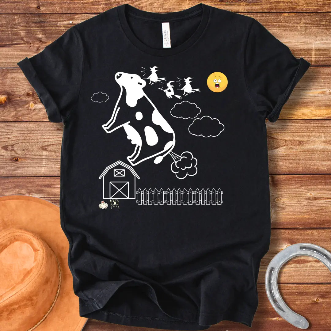 Airborne Cow T-Shirt