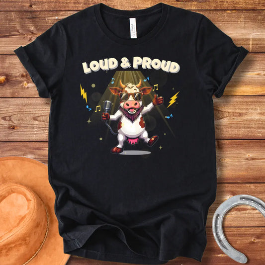 Cow Diva Loud & Proud T-Shirt