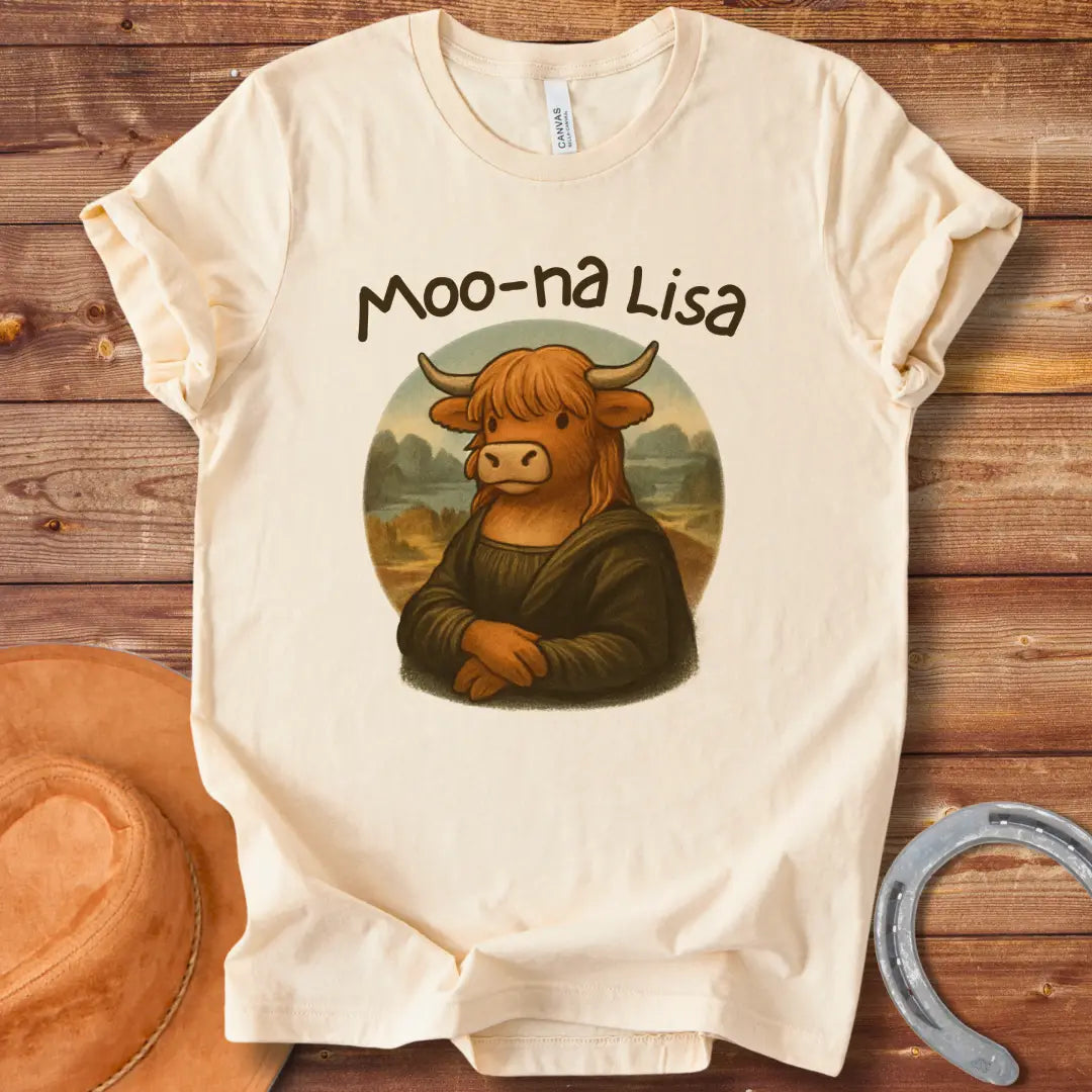 Moo-na Lisa T-Shirt