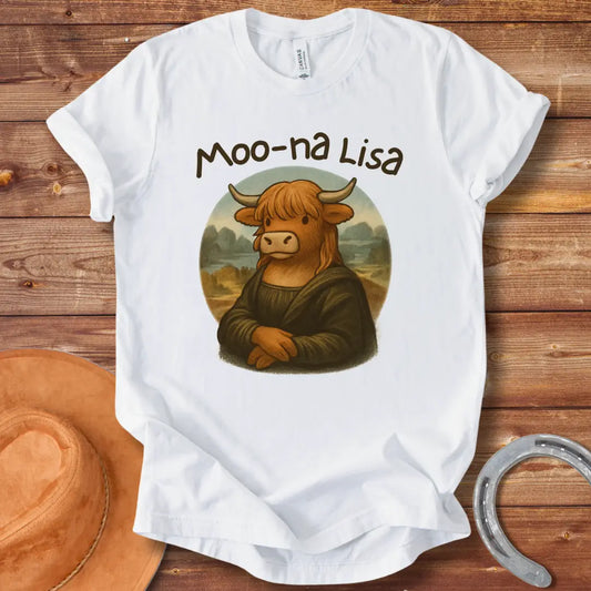 Moo-na Lisa T-Shirt