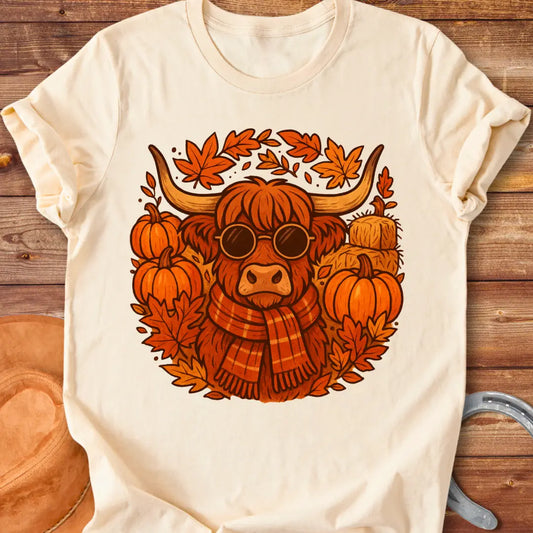 Pumpkin Patch Highland T-Shirt