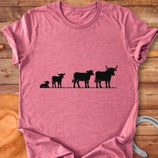 The Cow Evolution T-Shirt