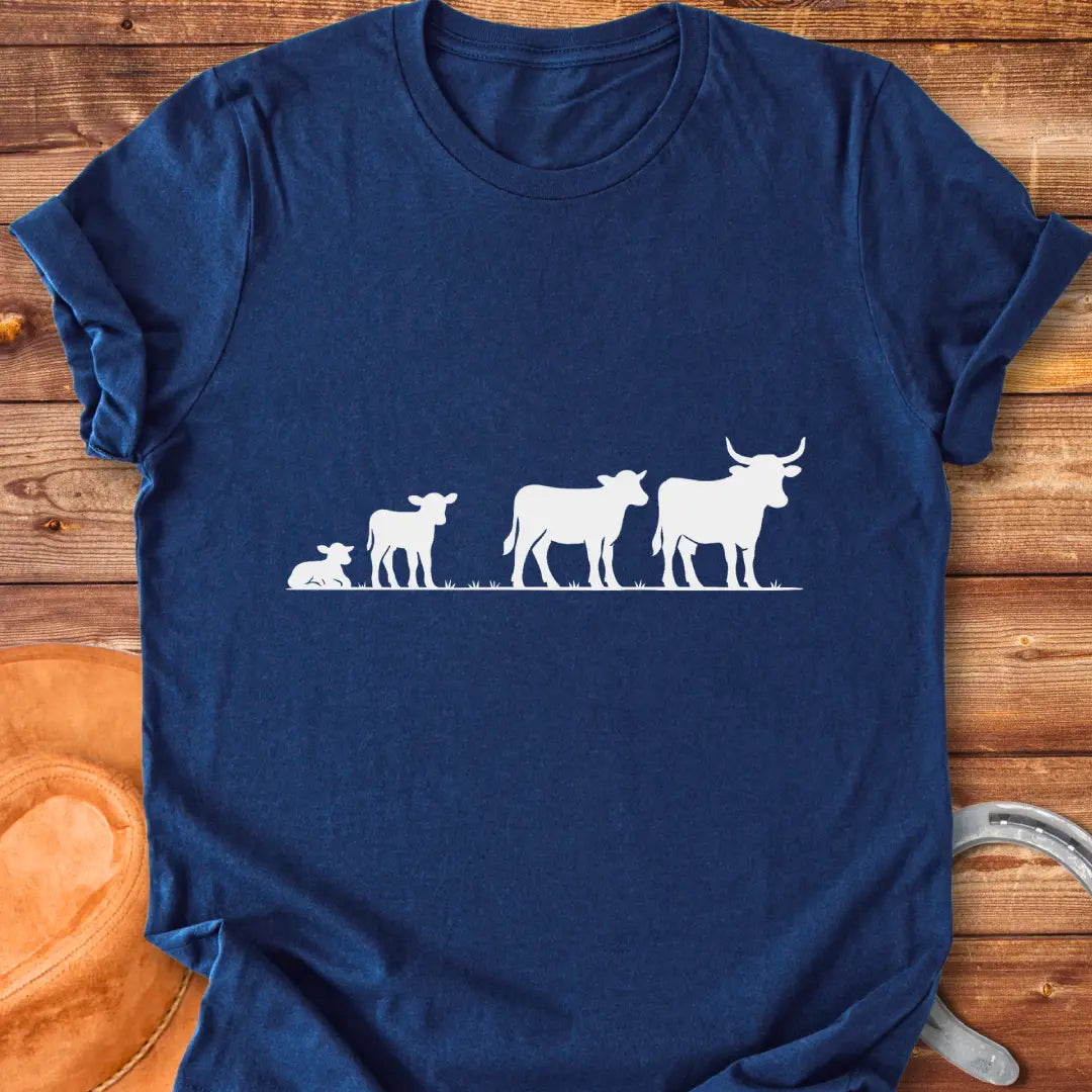 The Cow Evolution T-Shirt
