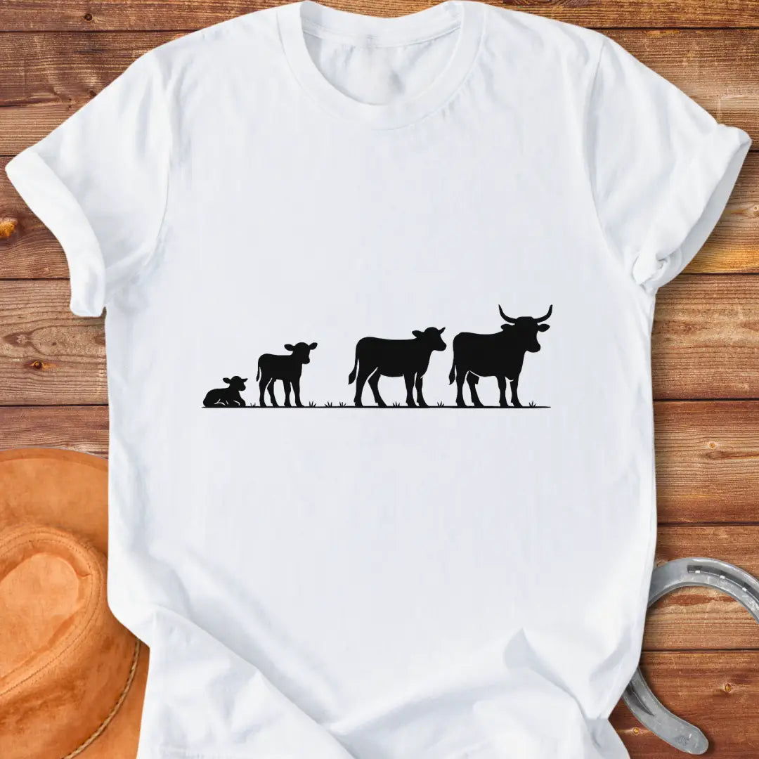 The Cow Evolution T-Shirt