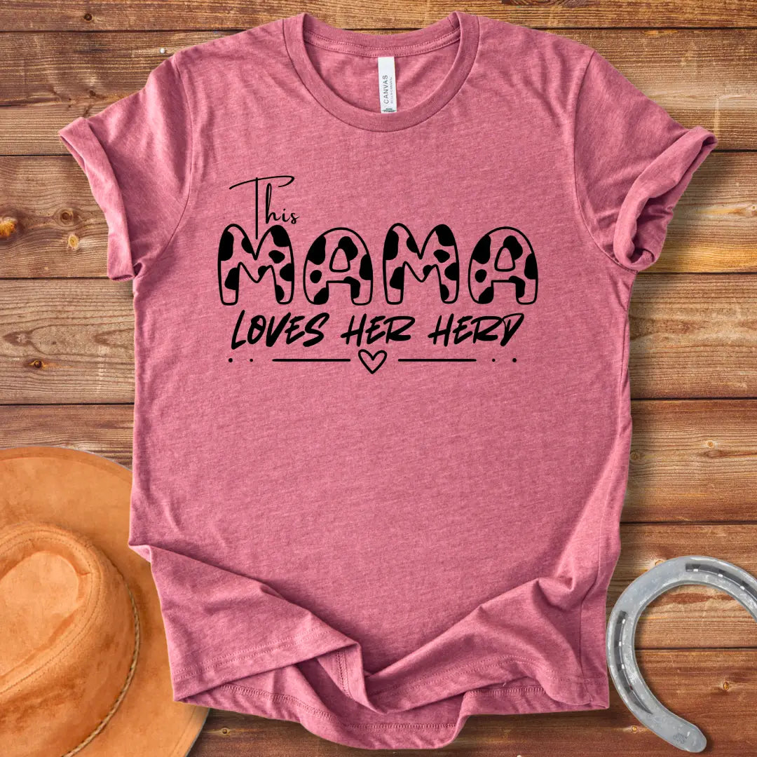 This Mama Loves Her Herd T-Shirt